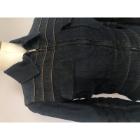 Fendi Jacke/Mantel aus Jeansstoff in Blau