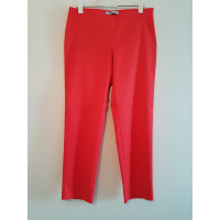 Blumarine Paire de Pantalon en Coton en Rouge