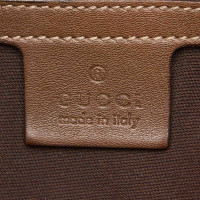 Gucci Boston Bag Suede in Brown