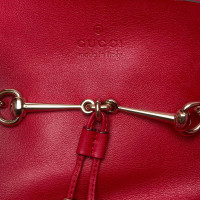Gucci Tote bag Leather in Red