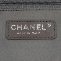 Chanel Tote Bag aus Leder in Blau