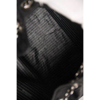 Gianni Versace Tote bag Leather in Black