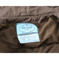 Prada Jacke/Mantel in Braun