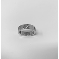 Cartier Love ring with 3 diamonds