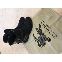 Burberry Prorsum Ankle boots Fur in Black