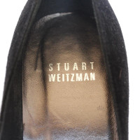 Stuart Weitzman Pumps/Peeptoes Leer in Zwart