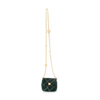 Escada Shoulder bag Suede in Green