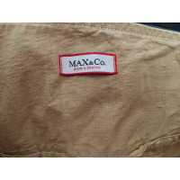 Max & Co Trousers Cotton in Beige