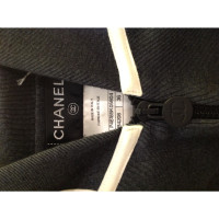 Chanel Jacke/Mantel aus Baumwolle in Grau