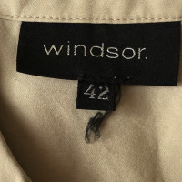 Windsor Oberteil aus Baumwolle in Beige