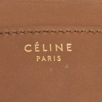 Céline Luggage Leather in White