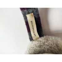 Burberry Hut/Mütze aus Wolle in Violett