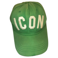Dsquared2 Hut/Mütze aus Jeansstoff in Grün