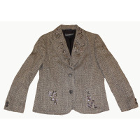 Luisa Cerano Jacket/Coat Wool in Brown