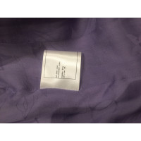 Chanel Jacke/Mantel aus Wolle in Violett