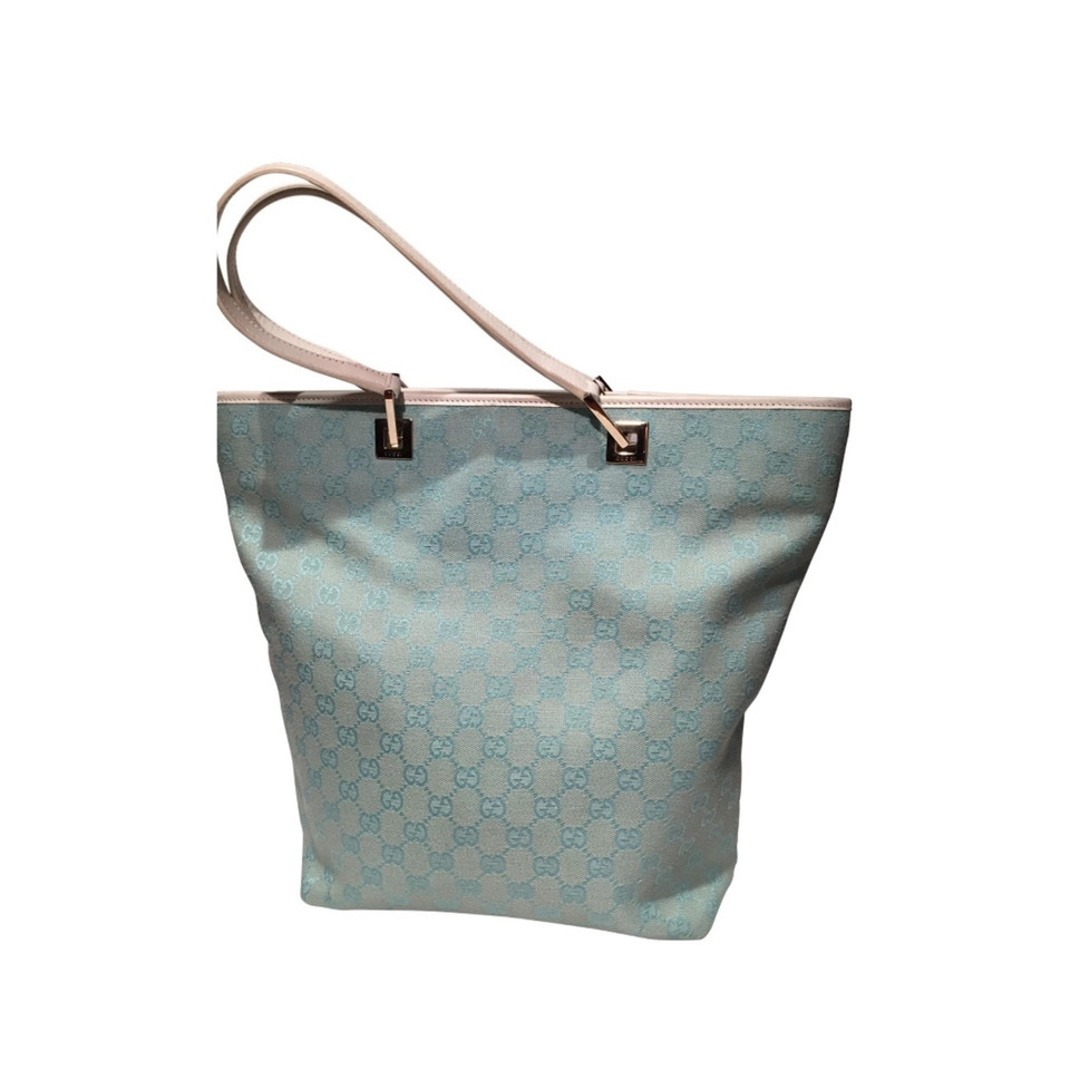 Gucci Tote bag Canvas in Groen