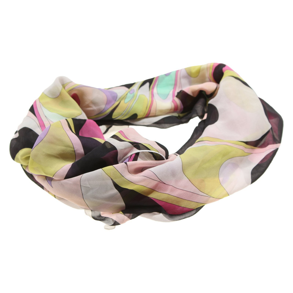 Emilio Pucci Echarpe/Foulard en Soie