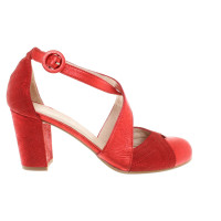 Hobbs pumps in rosso
