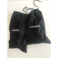 Chanel Sandals Cotton in Black