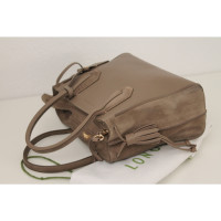 Longchamp Handbag Leather in Ochre
