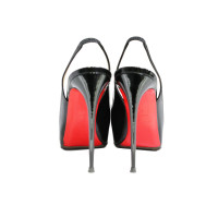 Christian Louboutin Sandals Patent leather in Black