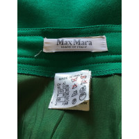 Max Mara Rock aus Wolle in Grün