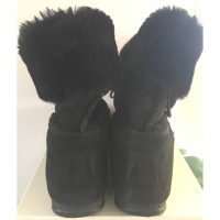 Moon Boot Boots Suede in Black