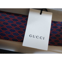 Gucci Accessoire aus Seide in Blau