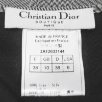 Christian Dior Gonna in Seta in Grigio