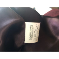 Just Cavalli Jacket/Coat Wool in Bordeaux