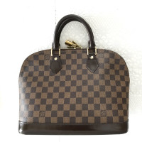 Louis Vuitton Handtasche aus Canvas in Braun