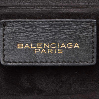 Balenciaga Täschchen/Portemonnaie aus Leder in Schwarz