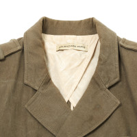 Balenciaga Jacket/Coat Cotton in Khaki