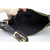 Gucci Shoulder bag Suede in Black