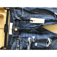 Elisabetta Franchi Jeans aus Baumwolle in Blau