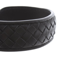 Bottega Veneta Bracelet/Wristband Leather in Black
