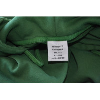 Vetements Oberteil aus Baumwolle in Grün