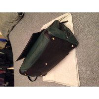 Chloé Handtasche aus Leder in Grün