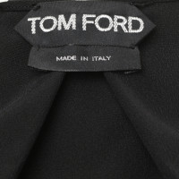 Tom Ford Wickelbluse in Schwarz 