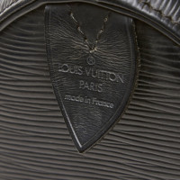 Louis Vuitton Speedy 30 aus Leder in Schwarz