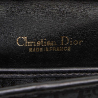 Christian Dior Umhängetasche aus Canvas in Schwarz