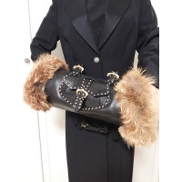 Roberto Cavalli Shoulder bag Leather in Black