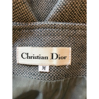Christian Dior Rock aus Wolle in Grau