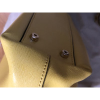 Coccinelle Shopper Leather in Yellow