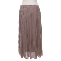 Maliparmi Pleated skirt in ocher