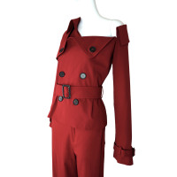 Jean Paul Gaultier Suit Wool in Red