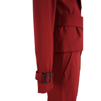 Jean Paul Gaultier Suit Wol in Rood