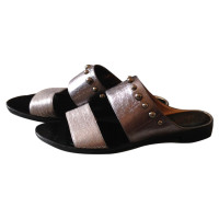 Lanvin Sandals Leather in Grey