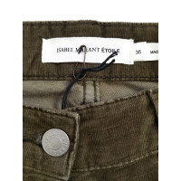 Isabel Marant Etoile Paire de Pantalon en Coton en Marron