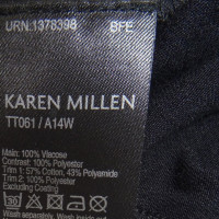 Karen Millen Top Viscose in Black